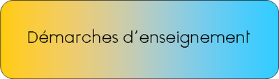 Démarches d'enseignement