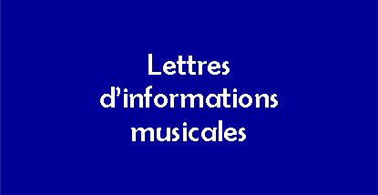Lettres d'informations musicales