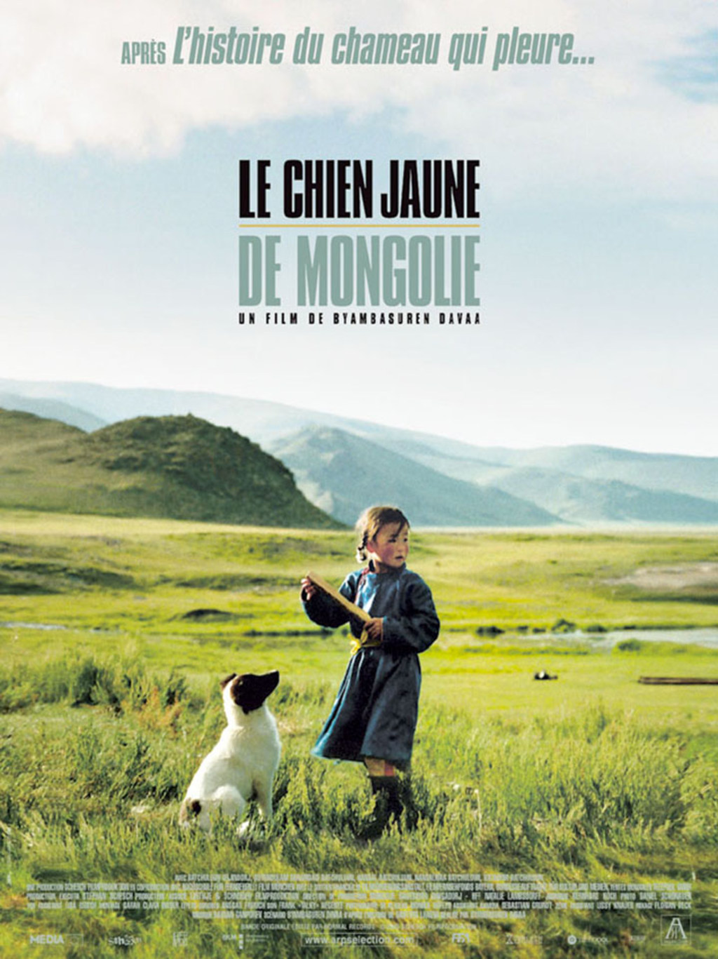 Affiche   Le chien jaune de Mongolie