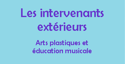 Les intervenants extérieurs